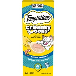 Temptations™ Creamy Spoons™ Savory Salmon & Tempting Tuna image