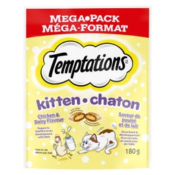 TEMPTATIONS Kitten Chicken and Dairy 180g image